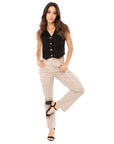 Pantalón Bota Recta Kaki