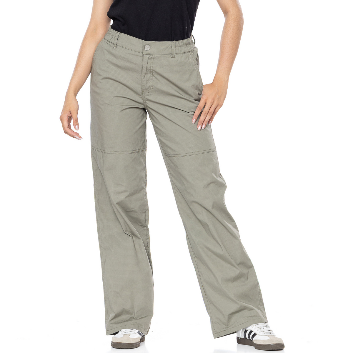 Jogger Stretch Taupe Straight
