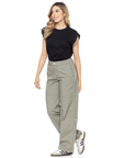 Jogger Stretch Taupe Straight