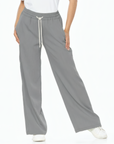 Pantalón Confort Gris Wide Leg Slim