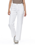 Jogger Stretch Blanco Bota Recta
