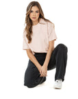 Pantalón Confort Negro Wide Leg Slim