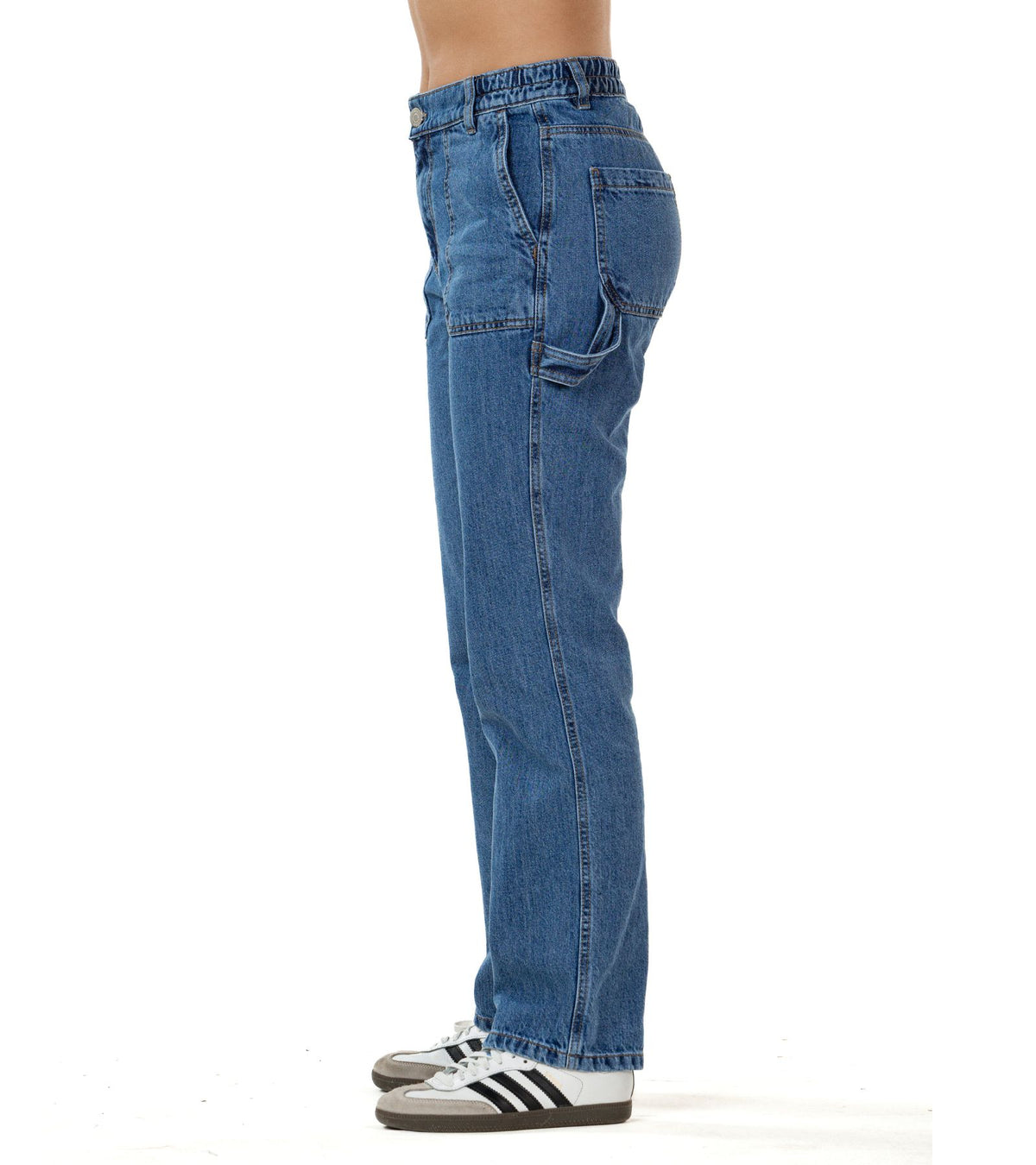 Jogger Rígido Azul Straight
