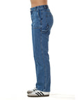 Jogger Rígido Azul Straight