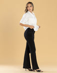 Jeans Confort Negro Flare