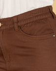 Pantalón Confort Café Straight