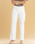 Pantalón Confort Crudo Straight