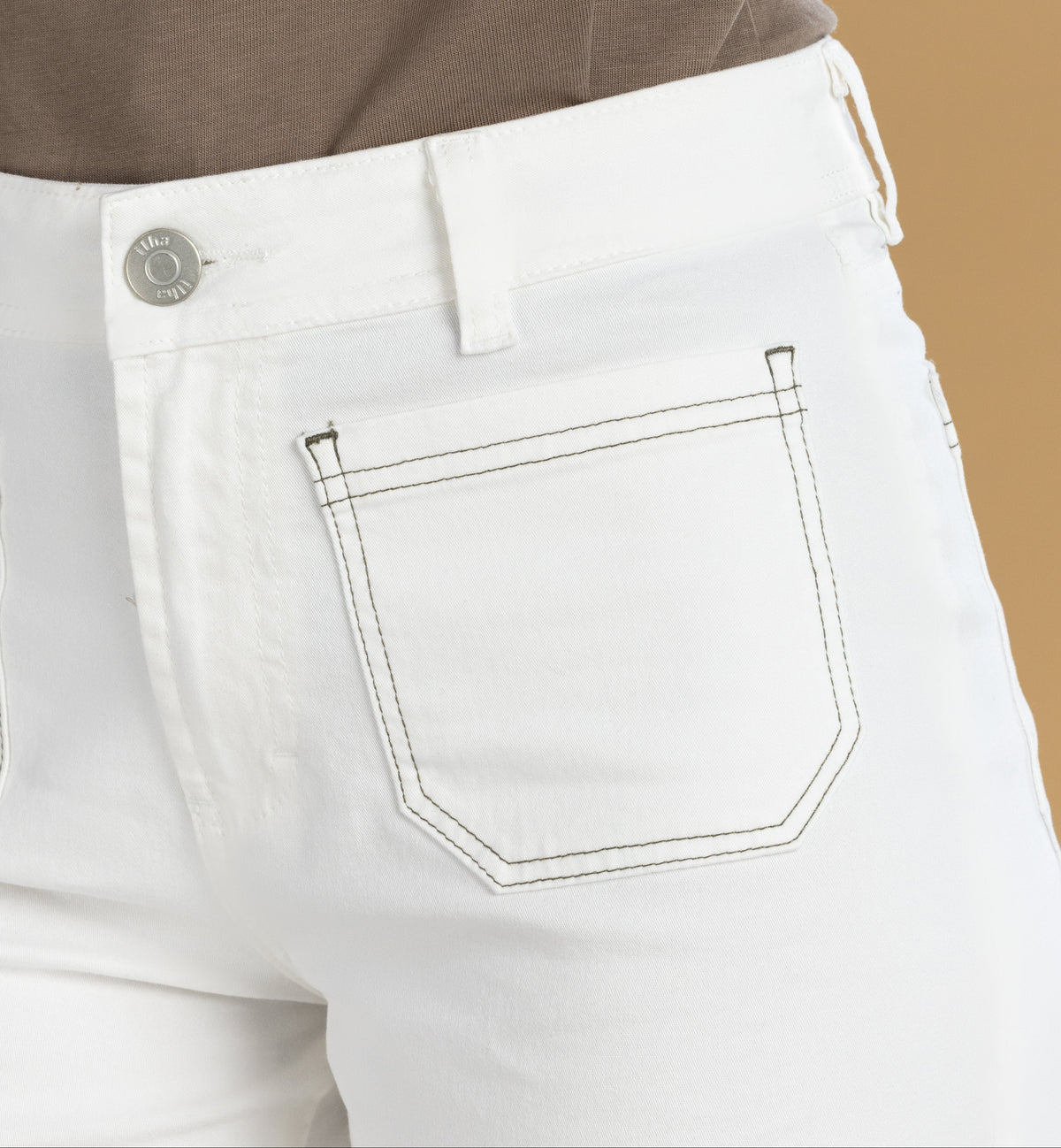 Pantalón Confort Crudo Straight