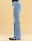 Jeans Confort Azul Claro Flare
