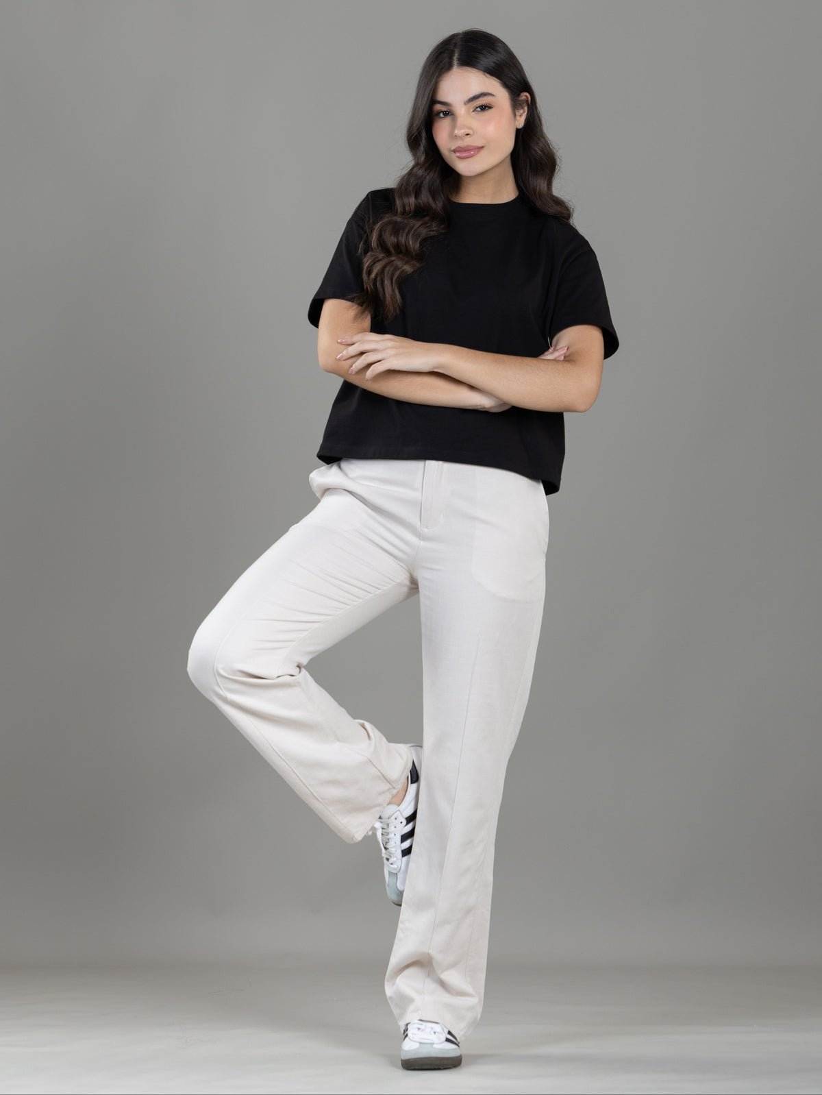 Pantalón Confort Arena Bota Recta