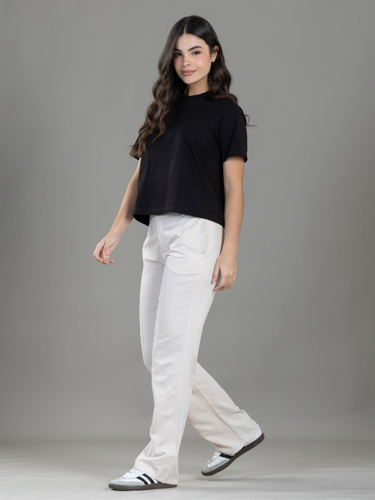 Pantalón Confort Arena Bota Recta