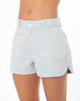 Short Tiro Alto Agua Marina Pastel