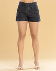 Short Rígido Negro Bolsillo Pilot
