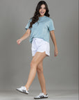 Short Stretch Blanco Bolsillo Pilot