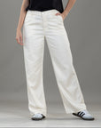 Pantalón Confort Ivory Bota Recta