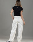 Pantalón Confort Ivory Bota Recta