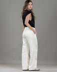 Pantalón Confort Ivory Bota Recta