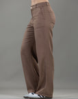 Pantalón Confort Café Bota Recta