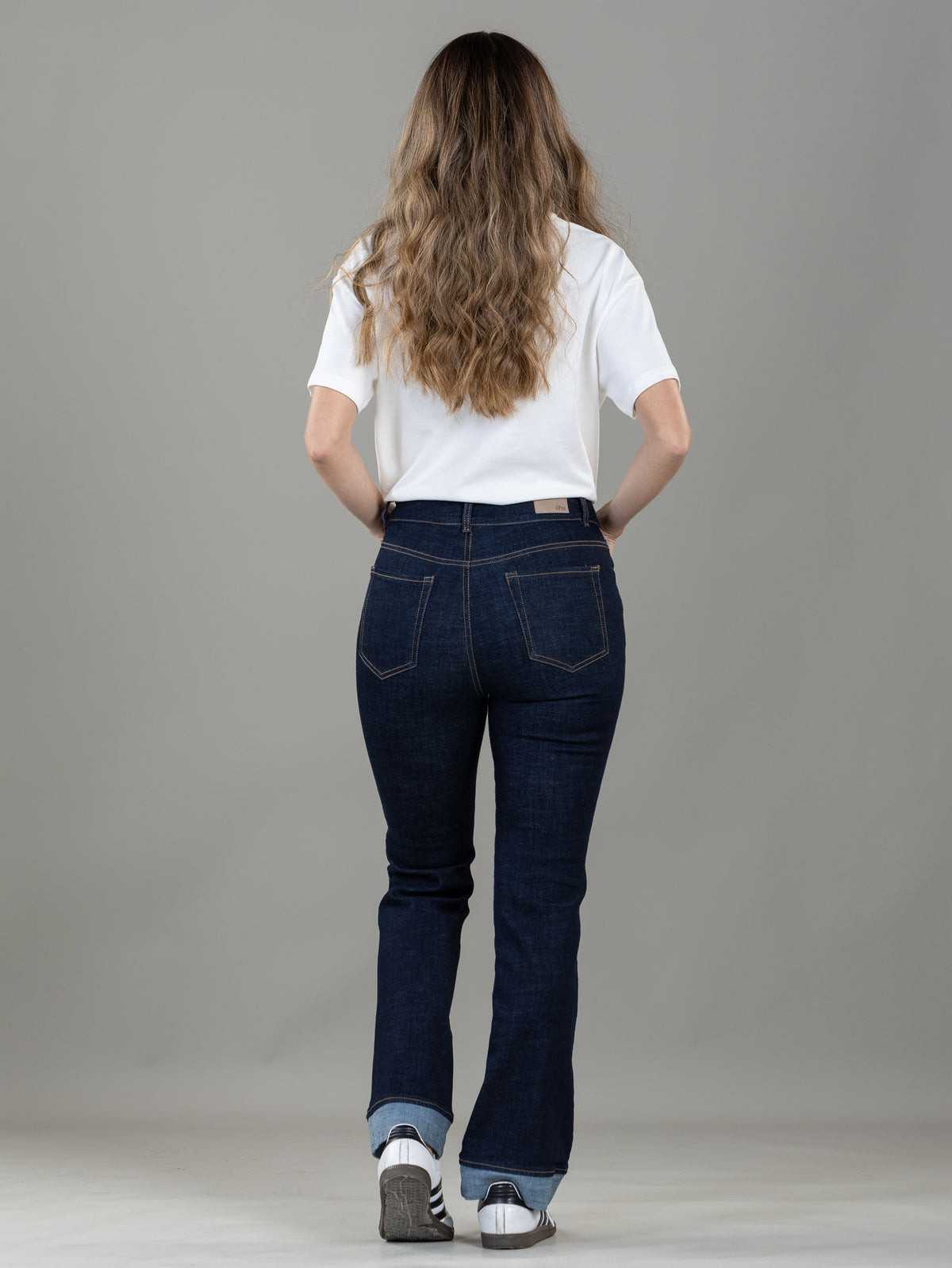 Jeans Stretch Azul Cinco Bolsillos