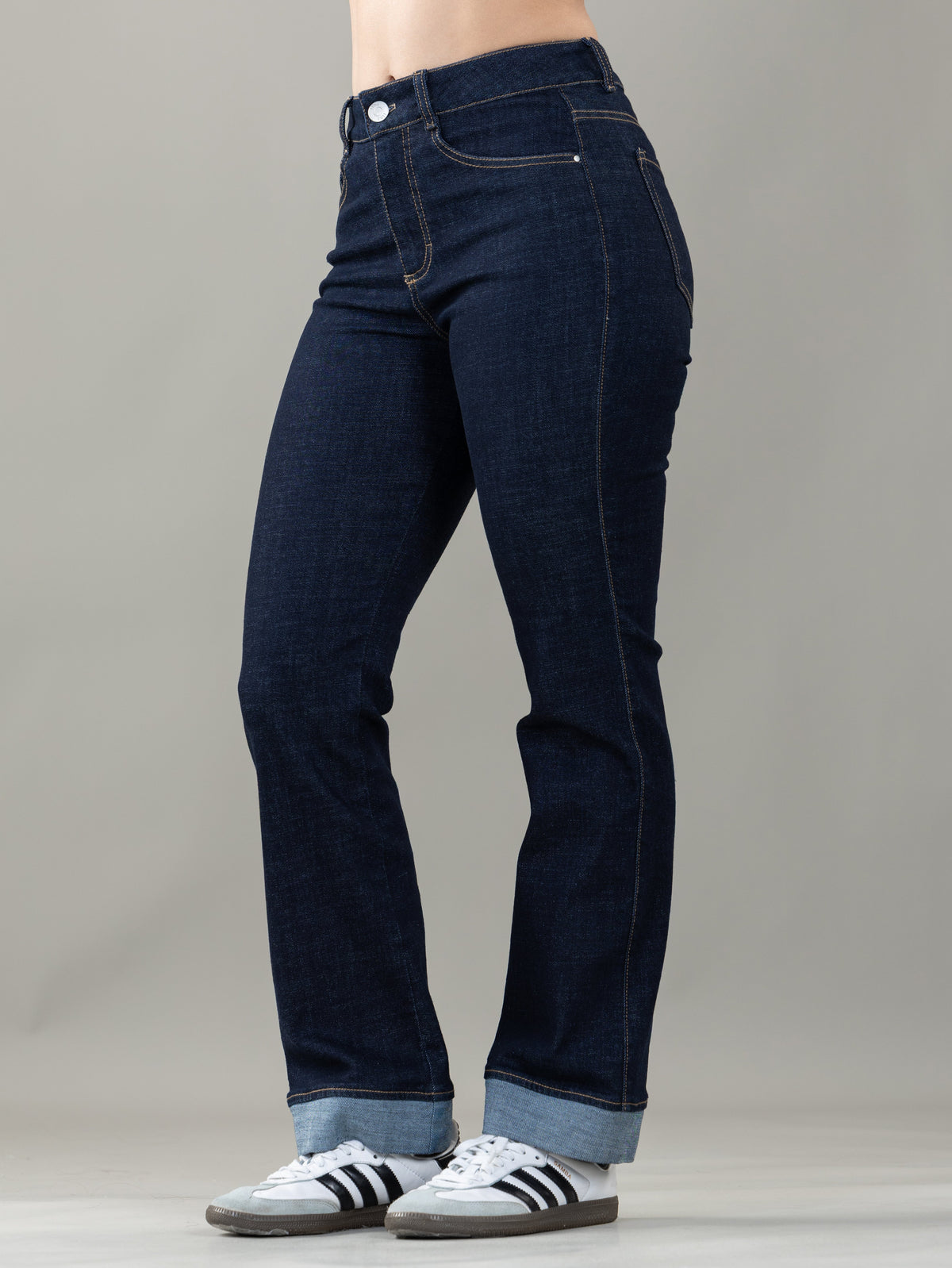 Jeans Stretch Azul Cinco Bolsillos