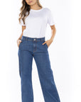 Jean Wide Leg Azul Medio