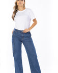Jean Wide Leg Azul Medio