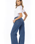 Jean Wide Leg Azul Medio