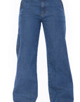 Jean Wide Leg Azul Medio