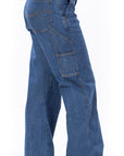 Jean Wide Leg Azul Medio