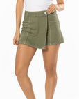 Falda Short Verde