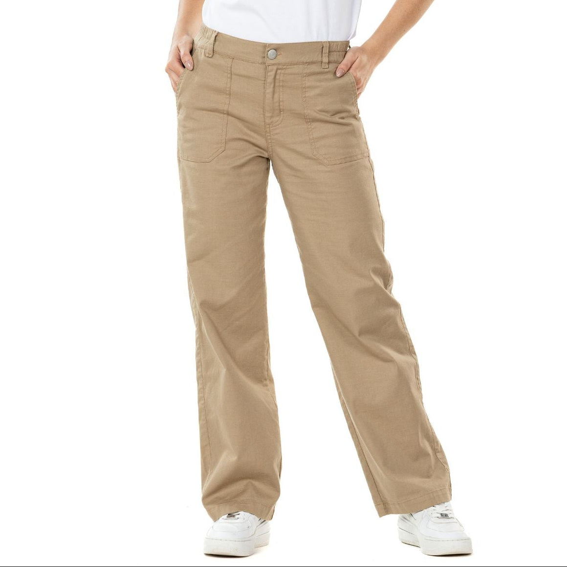 Jogger Stretch Kaki Straight