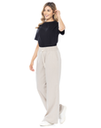 Pantalón Confort Arena Wide Leg Slim