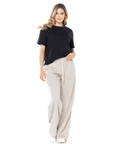 Pantalón Confort Arena Wide Leg Slim