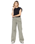 Jogger Stretch Taupe Straight