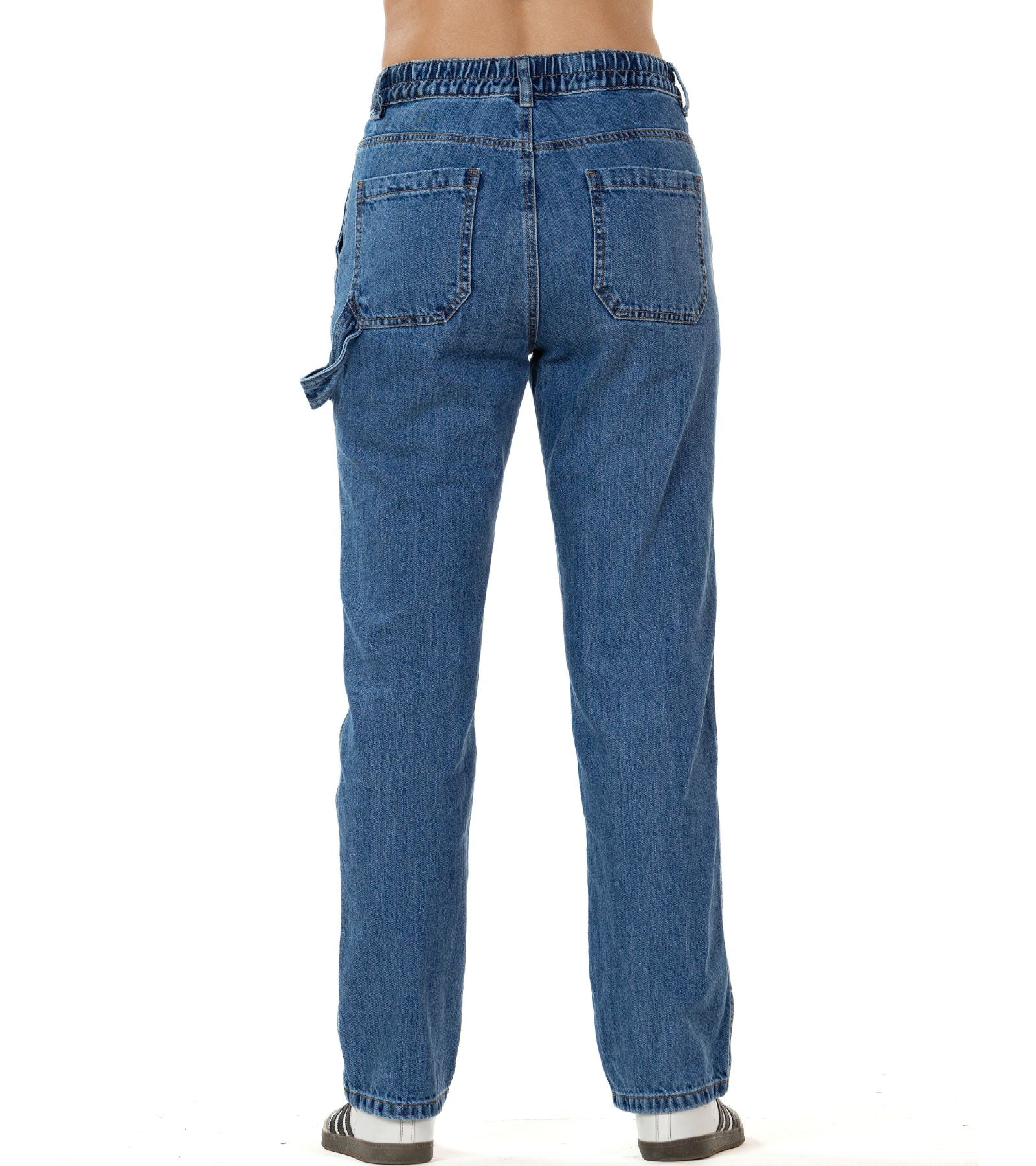 Jogger Rígido Azul Straight