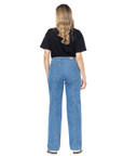 Jean Stretch Azul Wide Leg