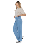 Jean Confort Azul Claro Wide Leg