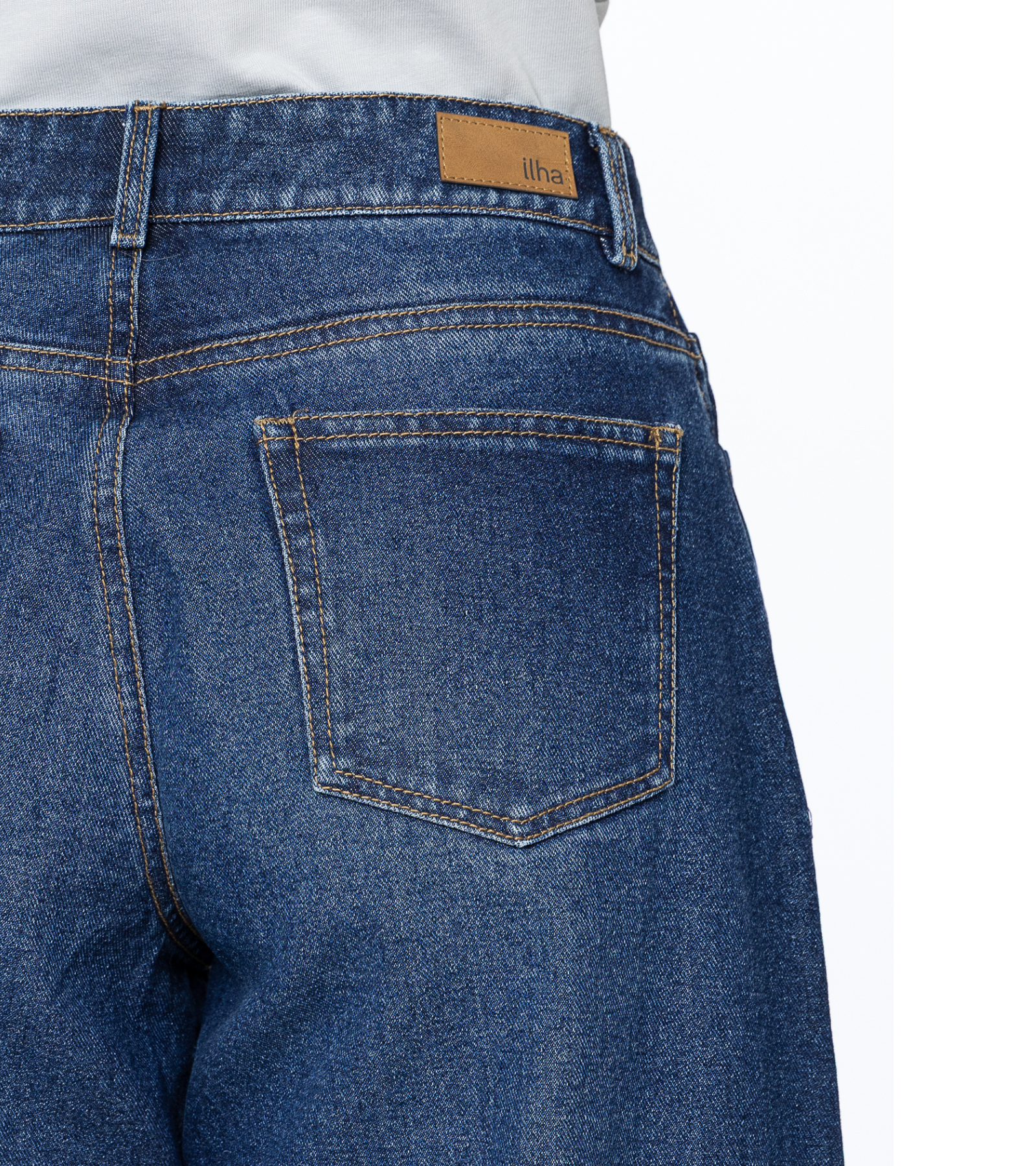 Capri Rígido Azul Cinco Bolsillos