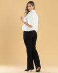 Jeans Confort Negro Flare