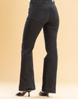 Jeans Confort Negro Flare