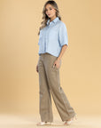 Pantalón Confort Kaki Straight