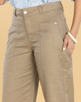 Pantalón Confort Kaki Straight