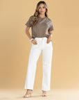 Pantalón Confort Crudo Straight