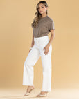 Pantalón Confort Crudo Straight