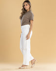 Pantalón Confort Crudo Straight