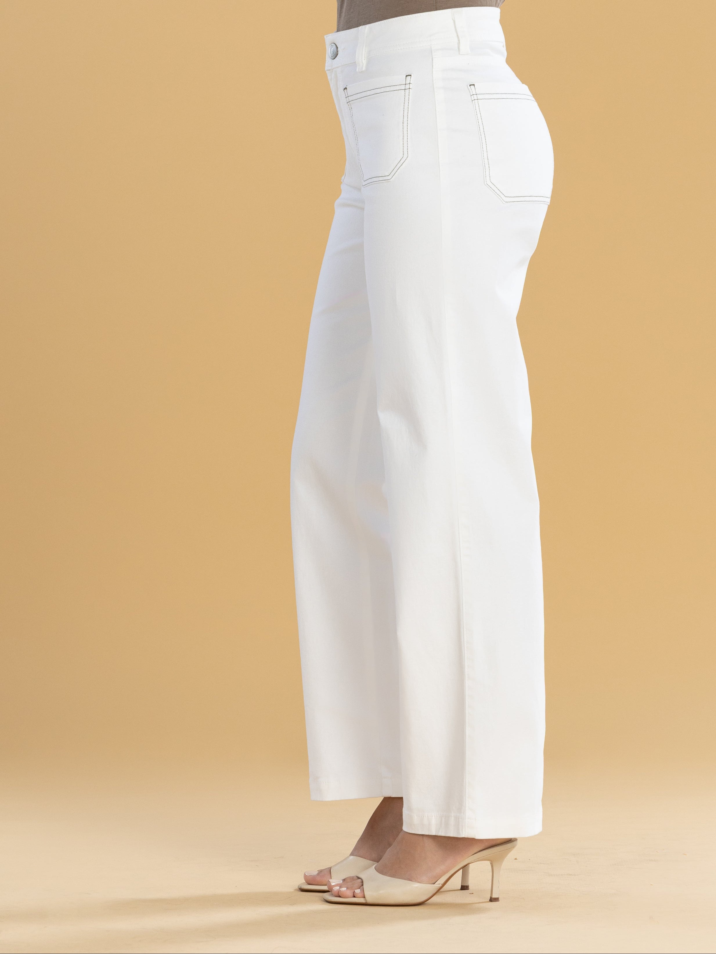Pantalón Confort Crudo Straight