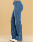 Jeans Confort Azul Medio Flare