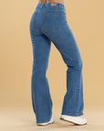 Jeans Confort Azul Medio Flare