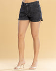 Short Rígido Negro Bolsillo Pilot