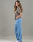 Jean Confort Azul Claro Wide Leg